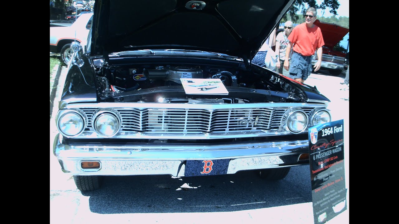 1964 Ford Country Squire Stationwagon Ed Chestnut Groveland070415