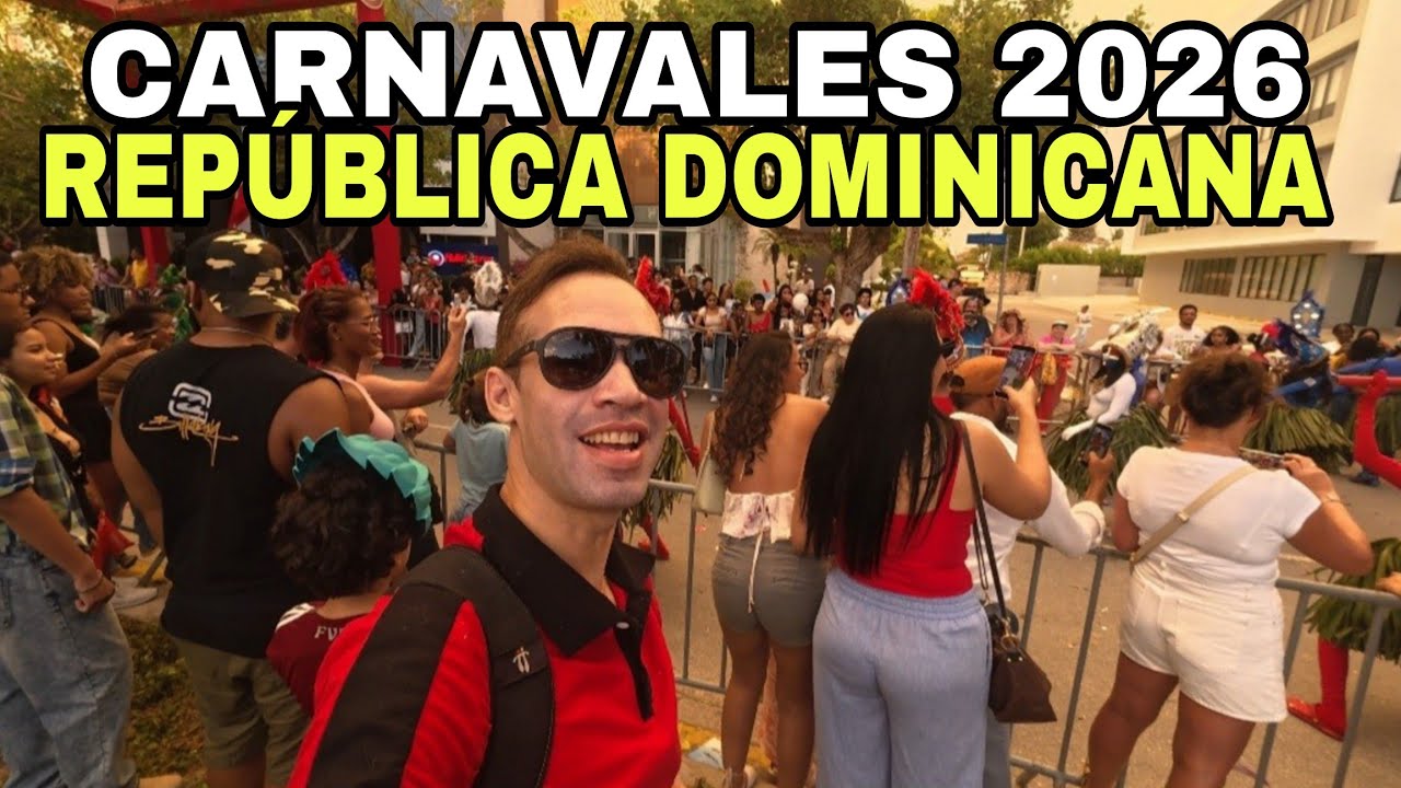 EN REPÚBLICA DOMINICANA NO HAY FERIADO EN CARNAVAL PERO SE DIVIERTEN.