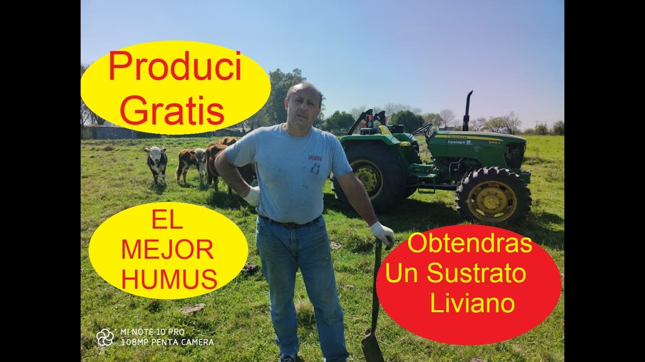 PRODUCCIÓN DE HUMUS EN LA FINCA