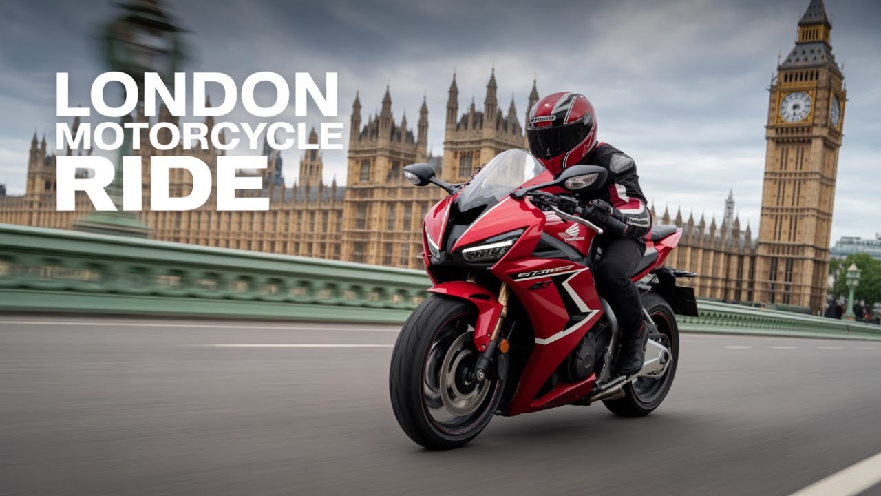 London Looks Different on a Motorbike