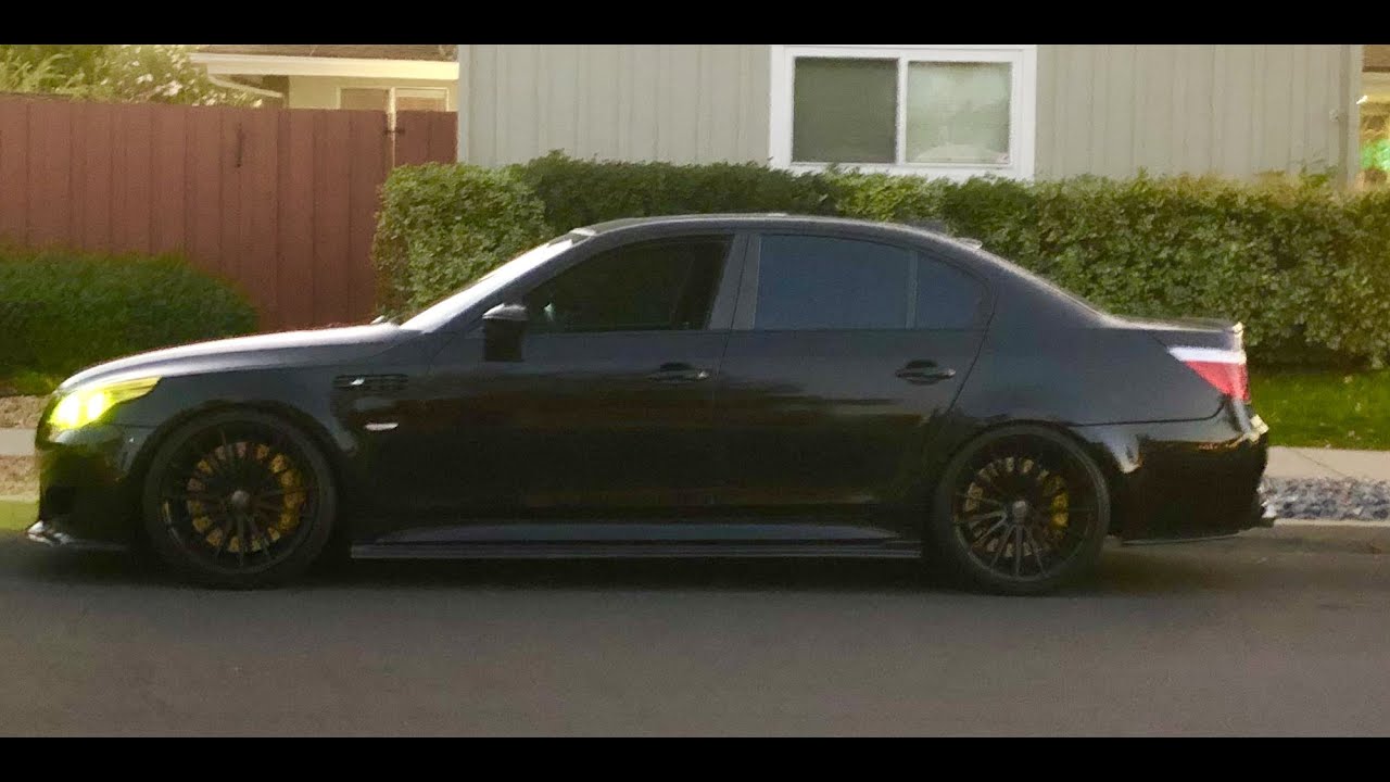 San Diego's best e60 m5 ( canyon carving )