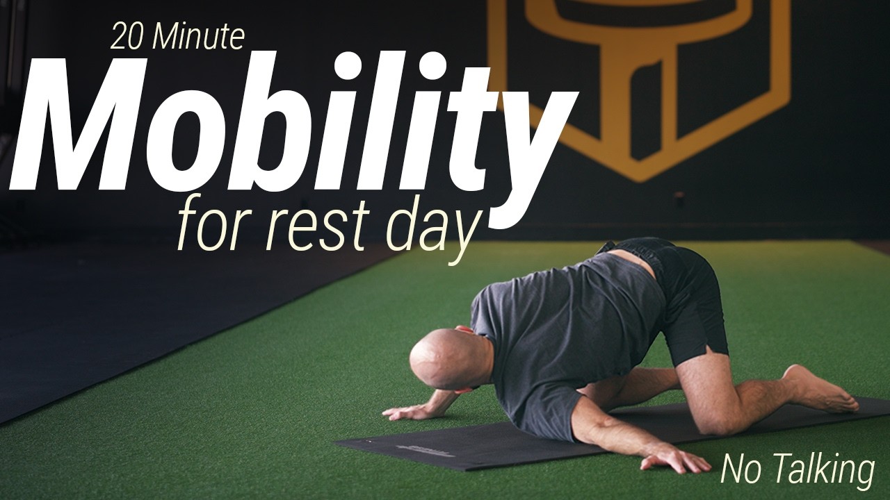 20 Minute Rest Day Mobility Workout | Follow Along, No Talking