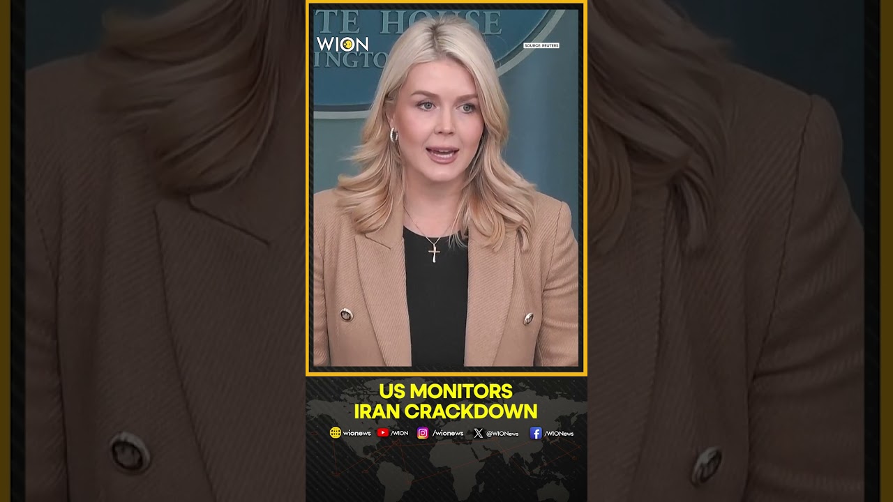 US President Closely Monitors Iran Protests, Issues Stern Warning | WION SHORTS