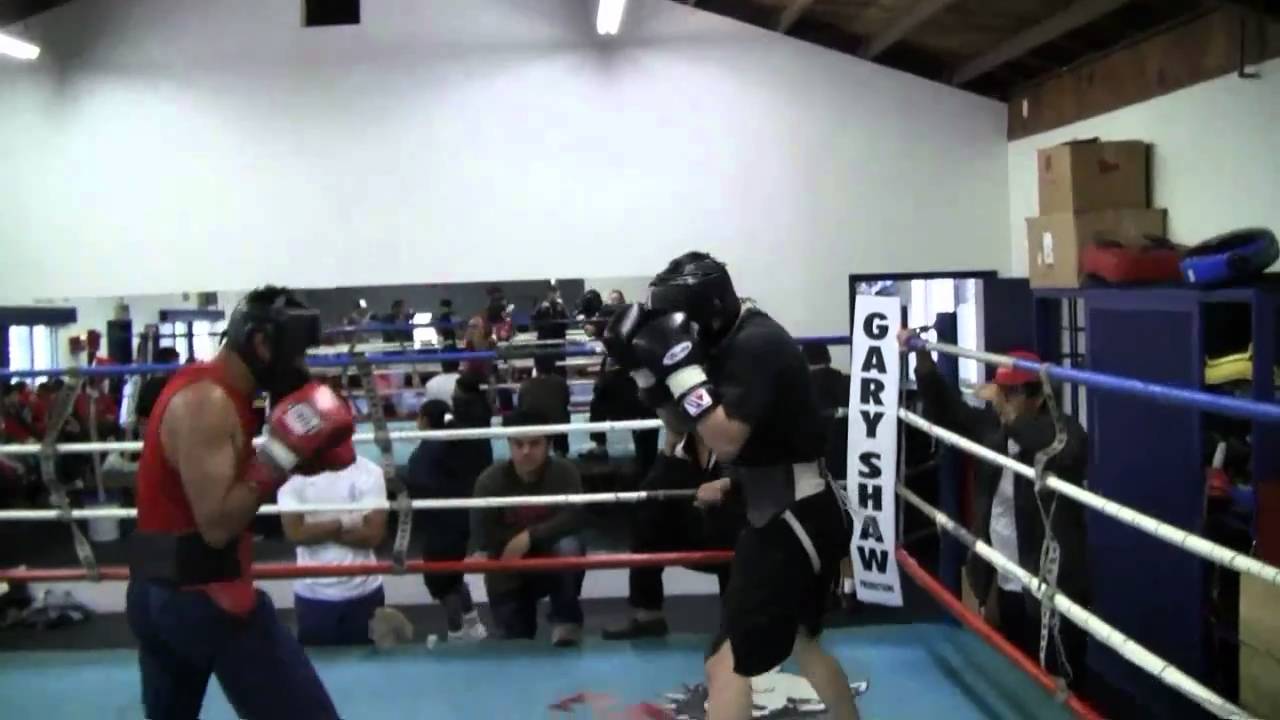 Charles Huerta Sparring Maywood Boxing Club