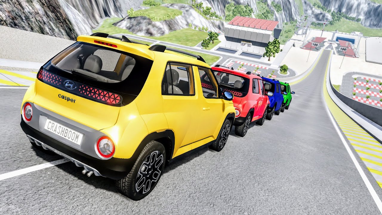 Epic High Speed Car Jumps #212 – BeamNG Drive | CrashBoomPunk