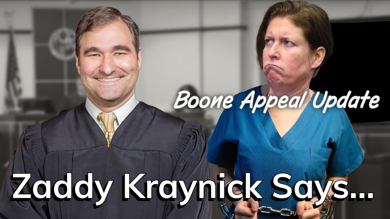 Kraynick Reiterates Lawyer's Name for Sarah Boone Appeal
