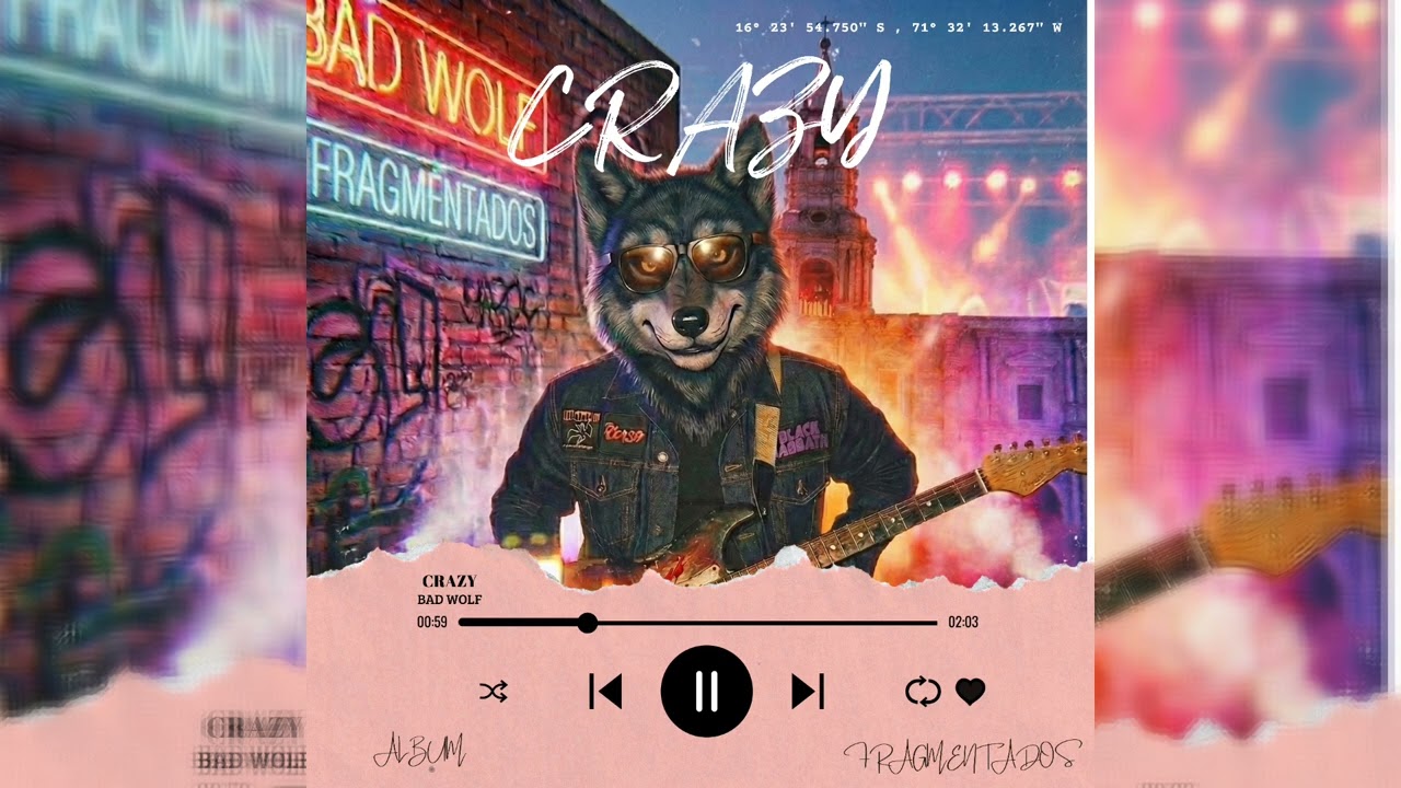 Bad Wolf - CRAZY (Official Audio)