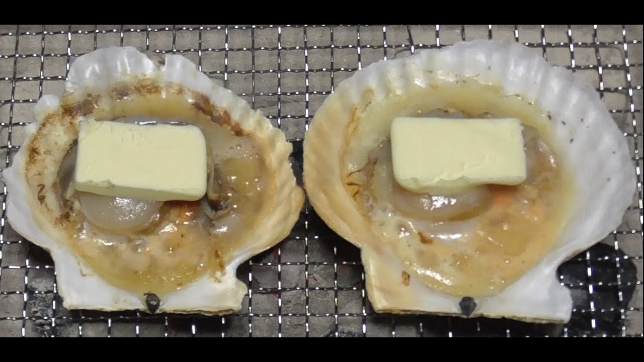 ホタテ　バター醤油【江戸長火鉢　51杯目】