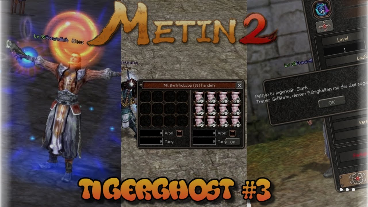Metin2 Tigerghost [3] - Projekt Drachenschami - viel neues Equipment, Traden uvm. - Mixtape