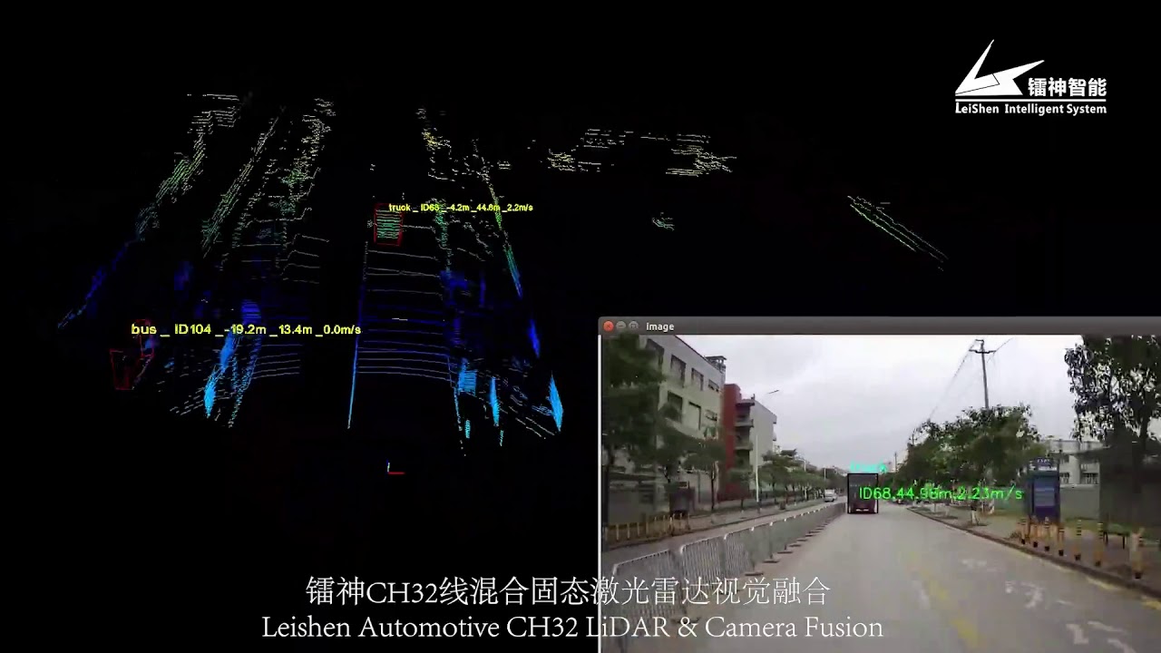 Auto Grade LiDAR Scanner - CH32 lidar used in V2X with camera fusion.