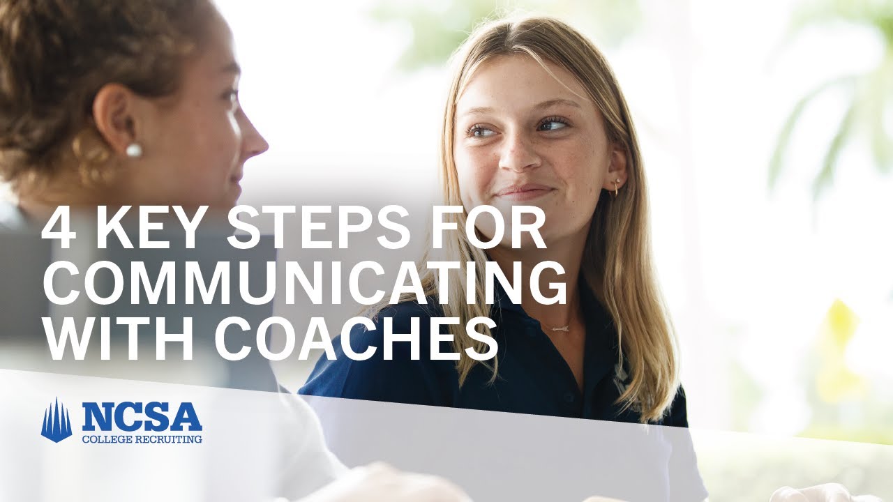 4 Key Steps To Contacting College Coaches