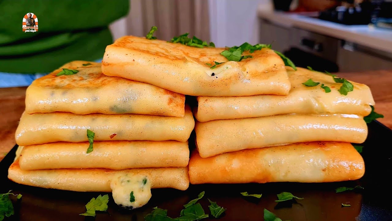 Несладкие блинчики — самый вкусный завтрак в мире! Шеф-повар Омар 😍🤤