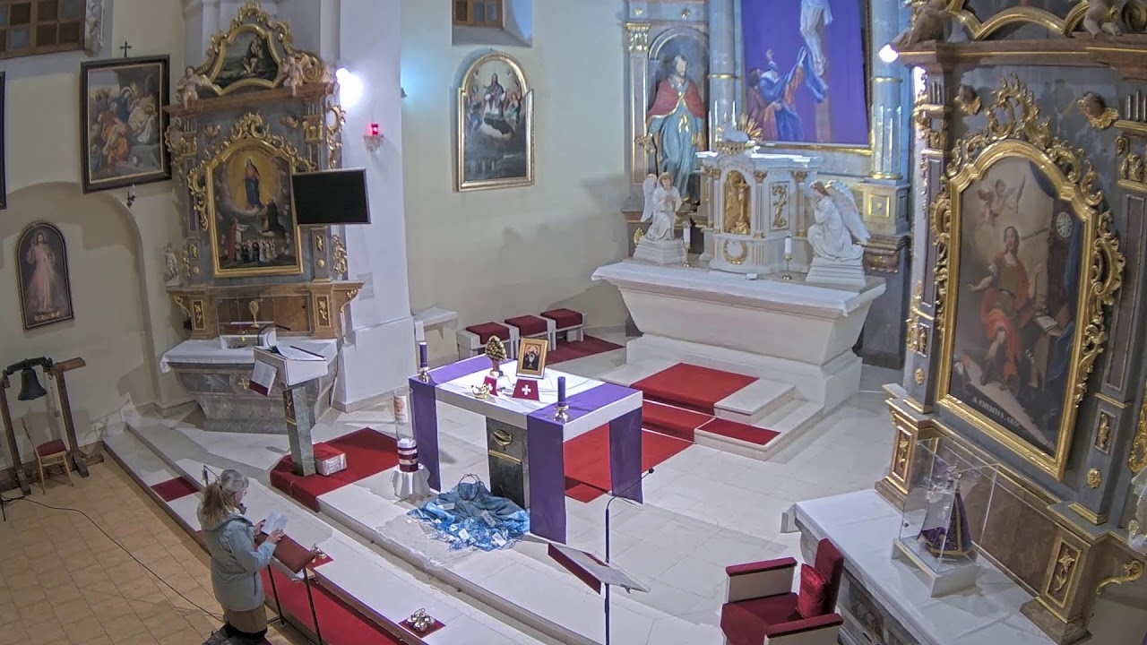Živě z kostela sv. Filipa a Jakuba v Dobraticích