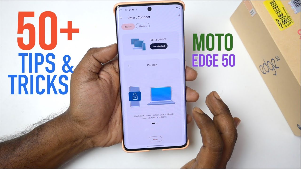 Moto Edge 50 Tips and tricks | 50+ features of Moto edge 50