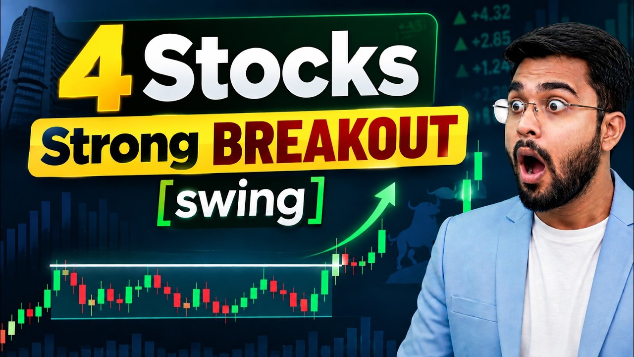 4 Stocks Showing Strong Breakout - Ready to Explode Now ? [2026 Swing Trading]