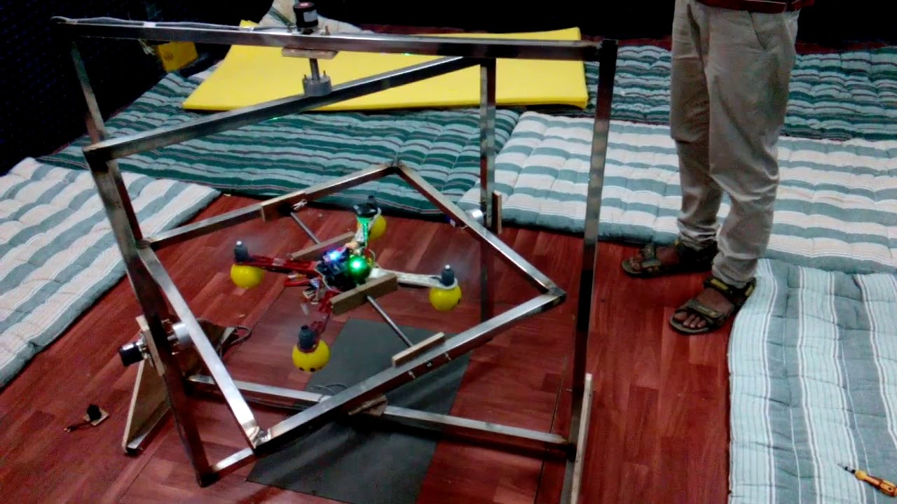 Later stage of PID tuning using the test rig, IIT J