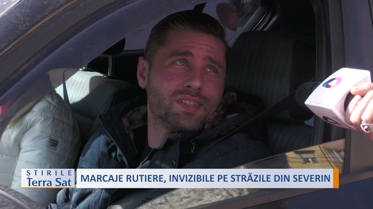 MARCAJE RUTIERE, INVIZIBILE PE STRĂZILE DIN SEVERIN