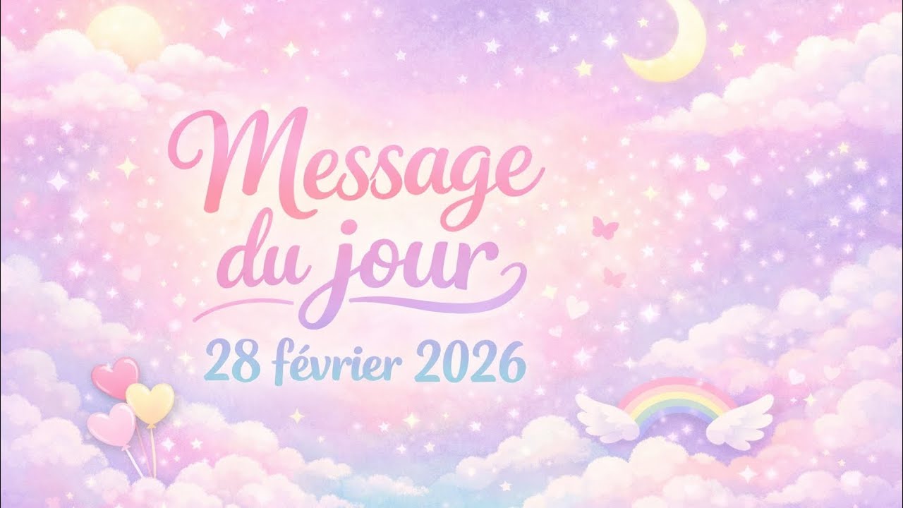✨️✨️Petit message du jour ✨️ ✨️ 