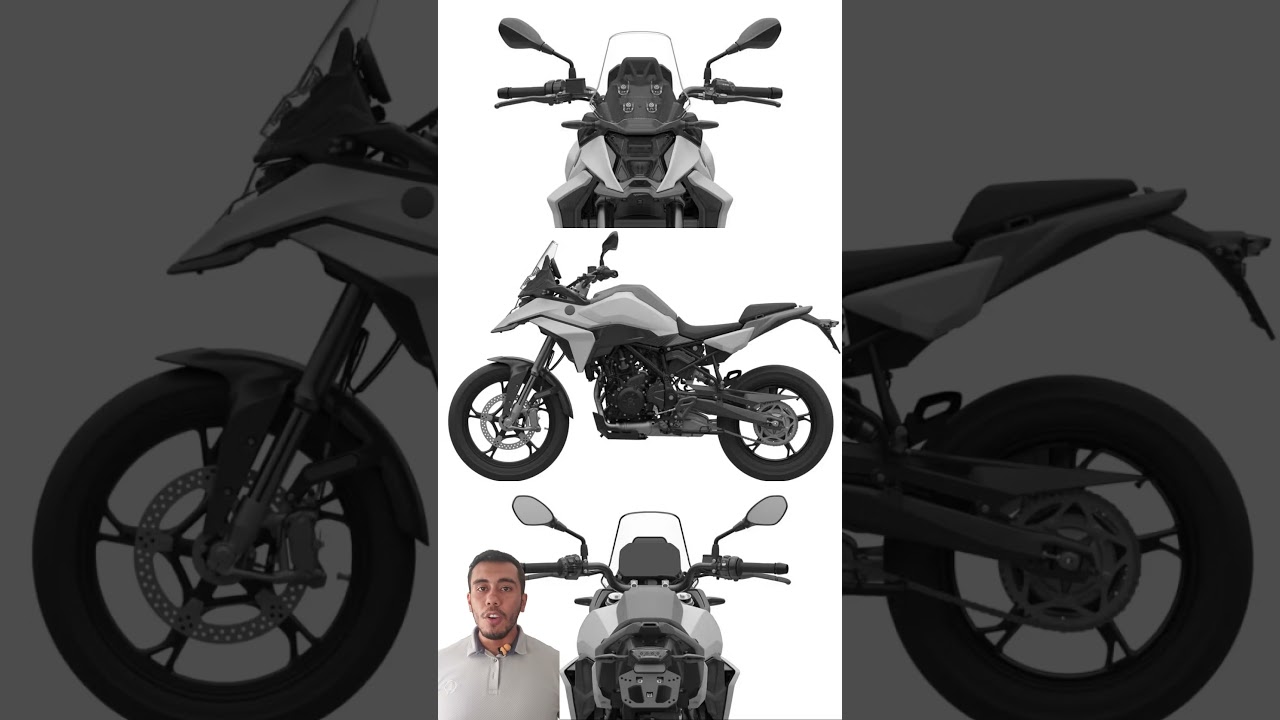 SE CONOCEN LOS RENDERS FINALES DE LA BMW F 450 GS #bmwf450gs #f450gs