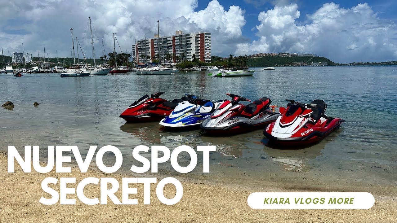 CORRIENDO JETSKI EN FAJARDO SEGUIMOS CONOCIENDO LUGARES NUEVOS
