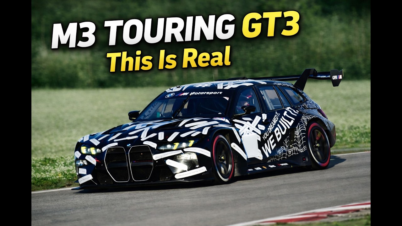 BMW M3 Touring 24H — это реальность, и он направляется на Нюрбургринг.