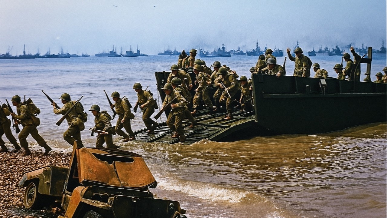 The Logistics of D-Day | The Most Complex Supply Operation Ever