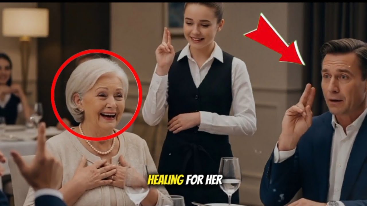 She Used Sign Language… and the Billionaire Broke Down in Tears | Emotional Story#kindness story 