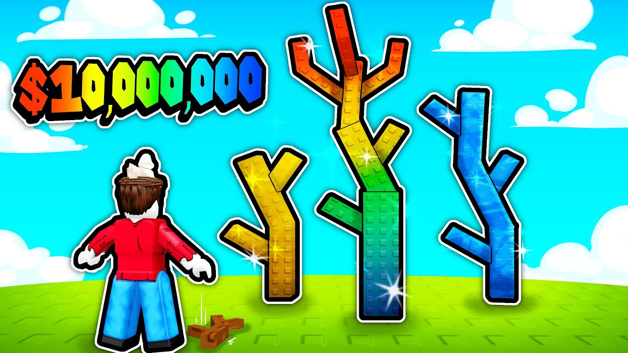 I made a FORTUNE collecting Sticks in Roblox