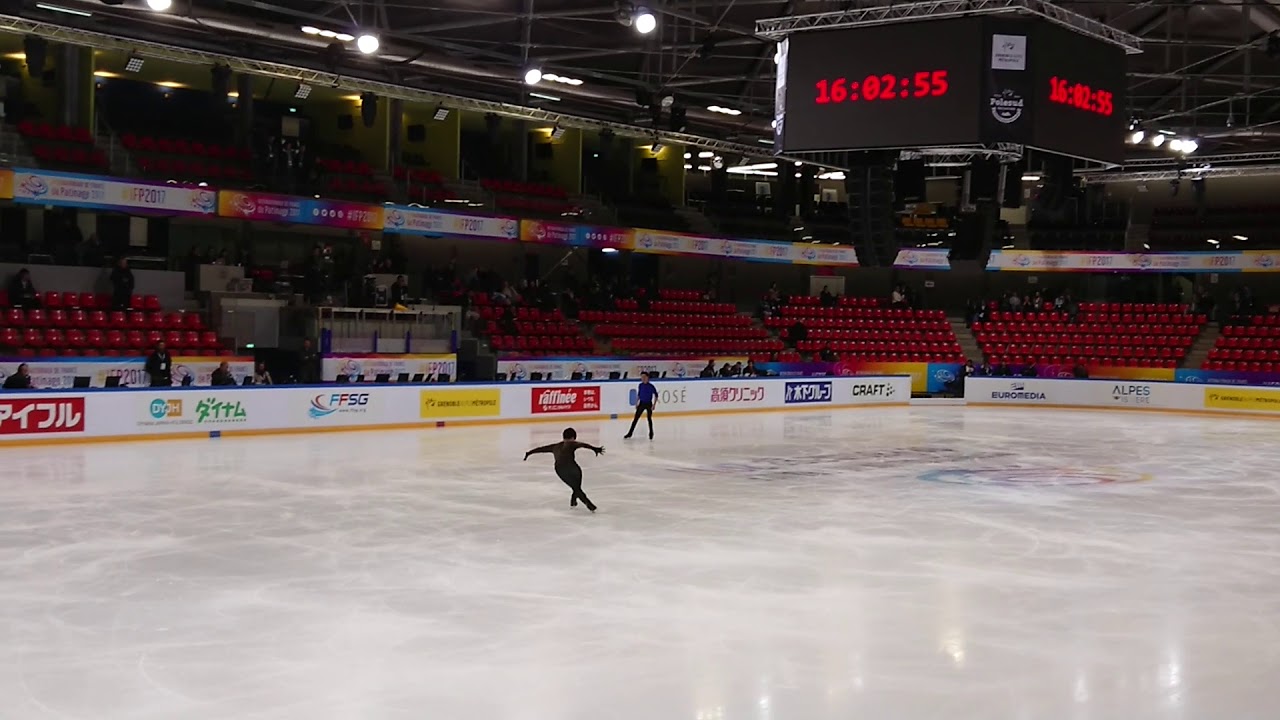 IDF-2017 Official Practice SP Shoma Uno