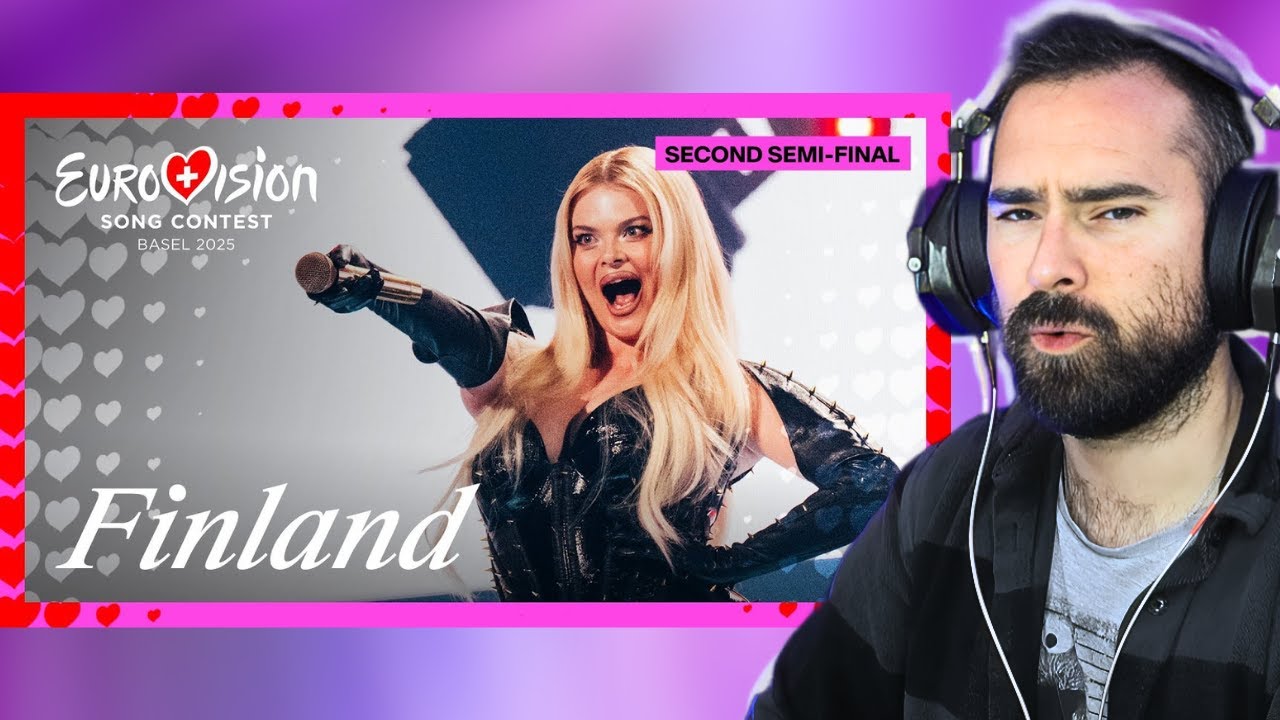 Vocal Coach Reacts - Erika Vikman &ndash; ICH KOMME LIVE Finland Second Semi Final  Eurovision 2025
