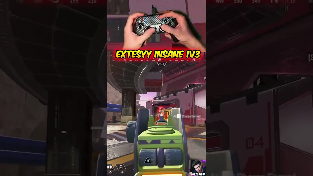 Extesyy Is The Most Insane Controller Player #apexlegends