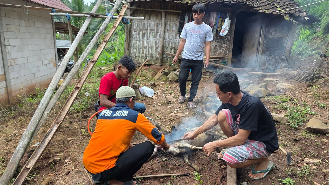 🔴 PERSIAPAN TAHUN BARU 2026 ..POTONG KAMBING SATU KANDANG