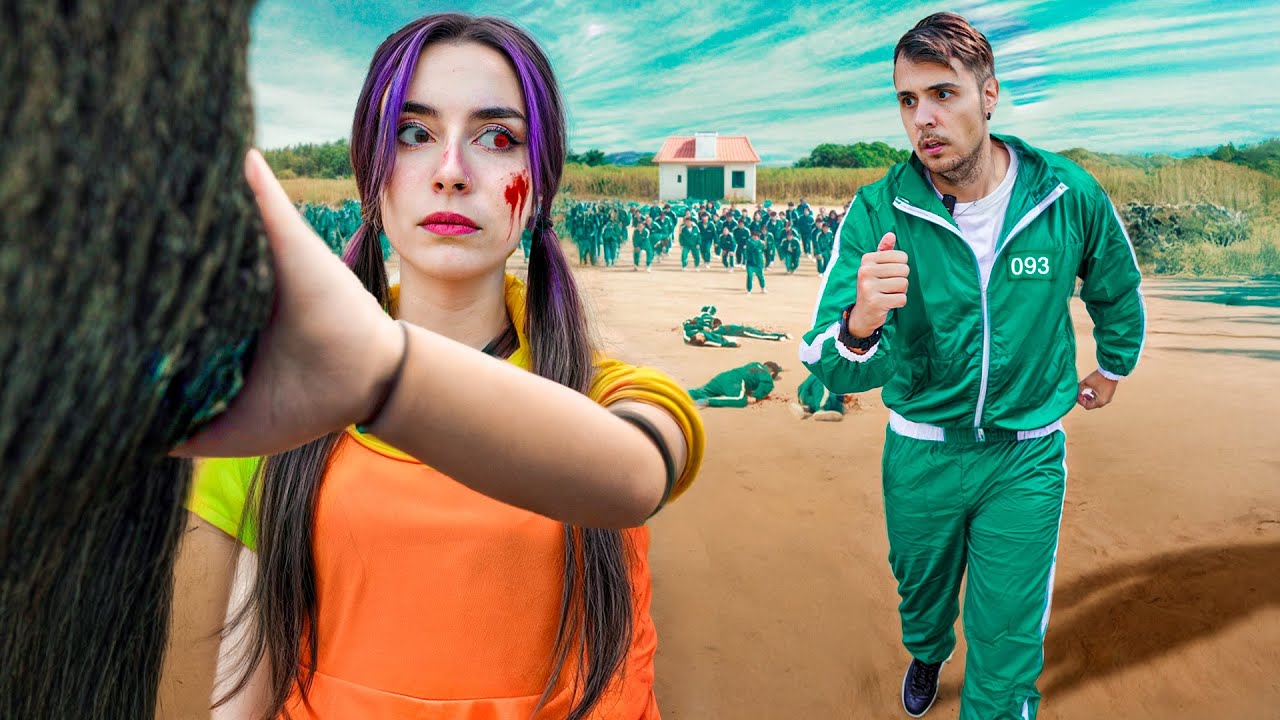 HICE MI PROPIO JUEGO DEL CALAMAR EN CASA