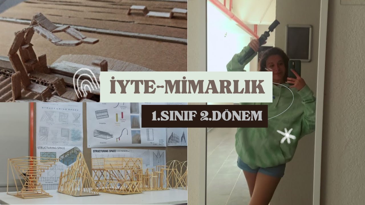 İlk Sınıfta Bilgisayara Geçtik İYTE-MİMARLIK #tercih
