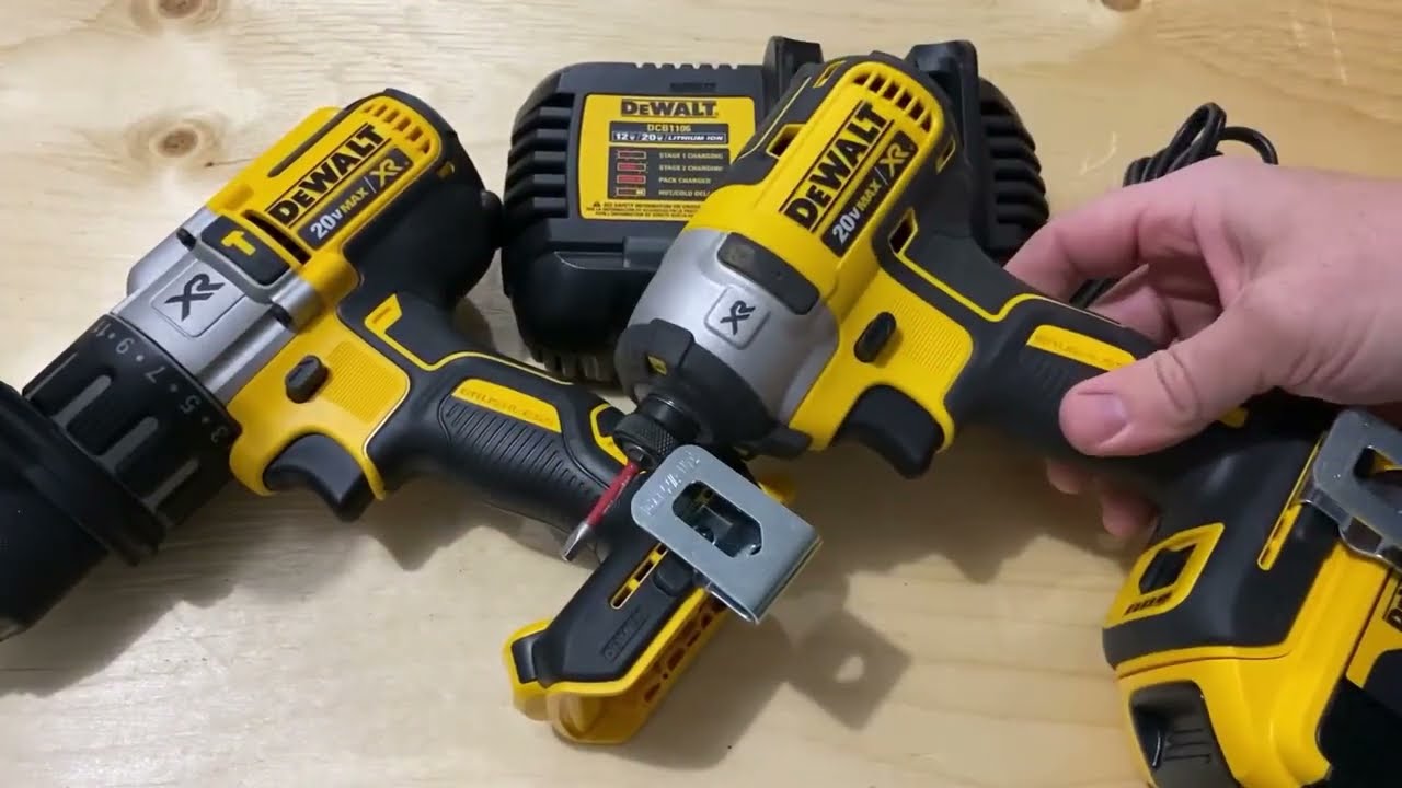 DEWALT 20V MAX Hammer Drill and Impact Driver, Cordless Power Tool Combo Kit Review