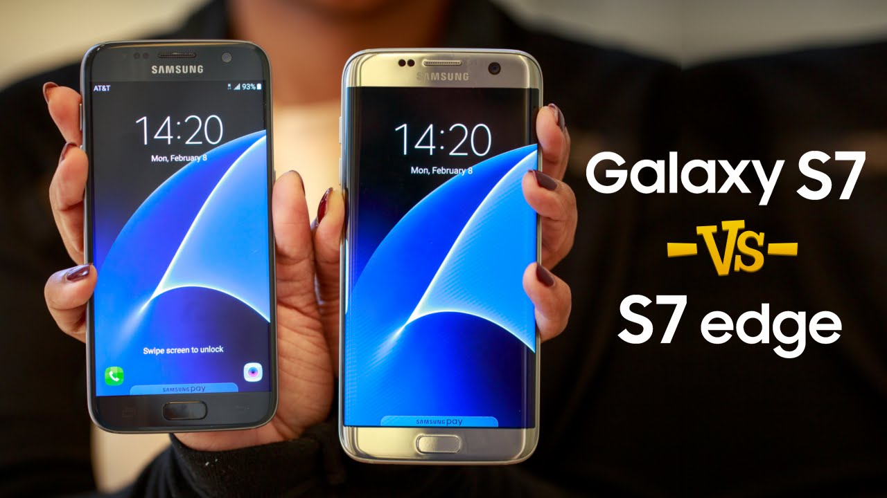 Samsung Galaxy S7 vs S7 Edge ¿Cuáles son las diferencias?