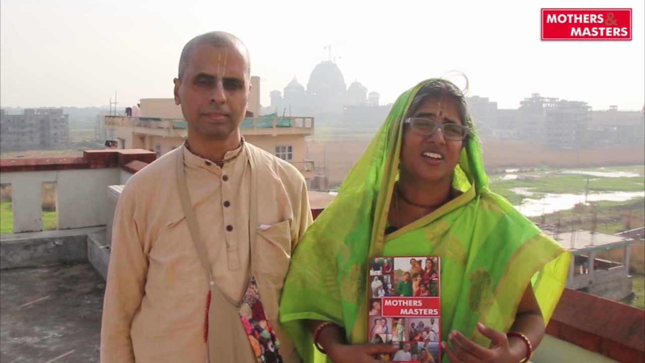 Gunaraj Prabhu & Geeta Govinda Mataji (BVKS), from Sridham Mayapur