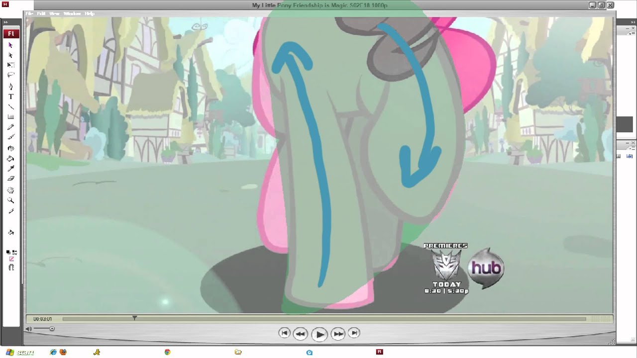 Breaking Down a Walk Cycle- My Little Pony: FiM Animation Analysis