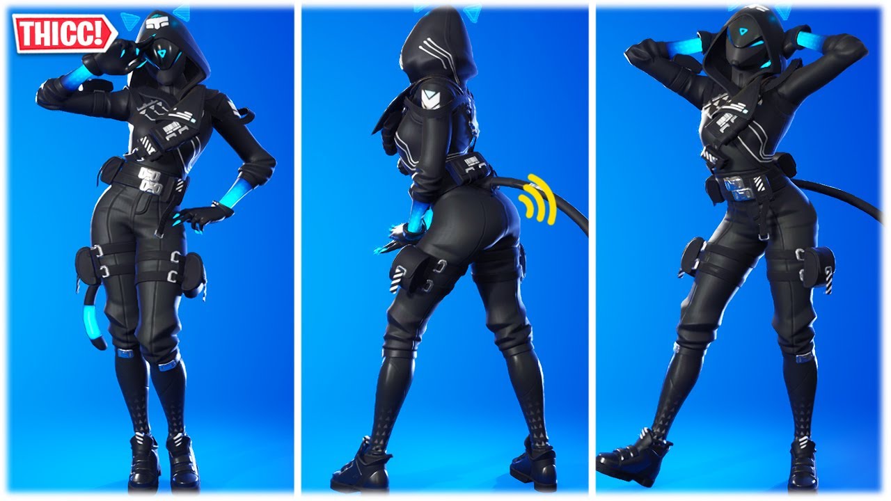 DARK FUTURE PACK: NEW *THICC* LYNX SKIN 'NEURALYNX' SHOWCASED WITH HOT DANCES & EMOTES  😍❤️