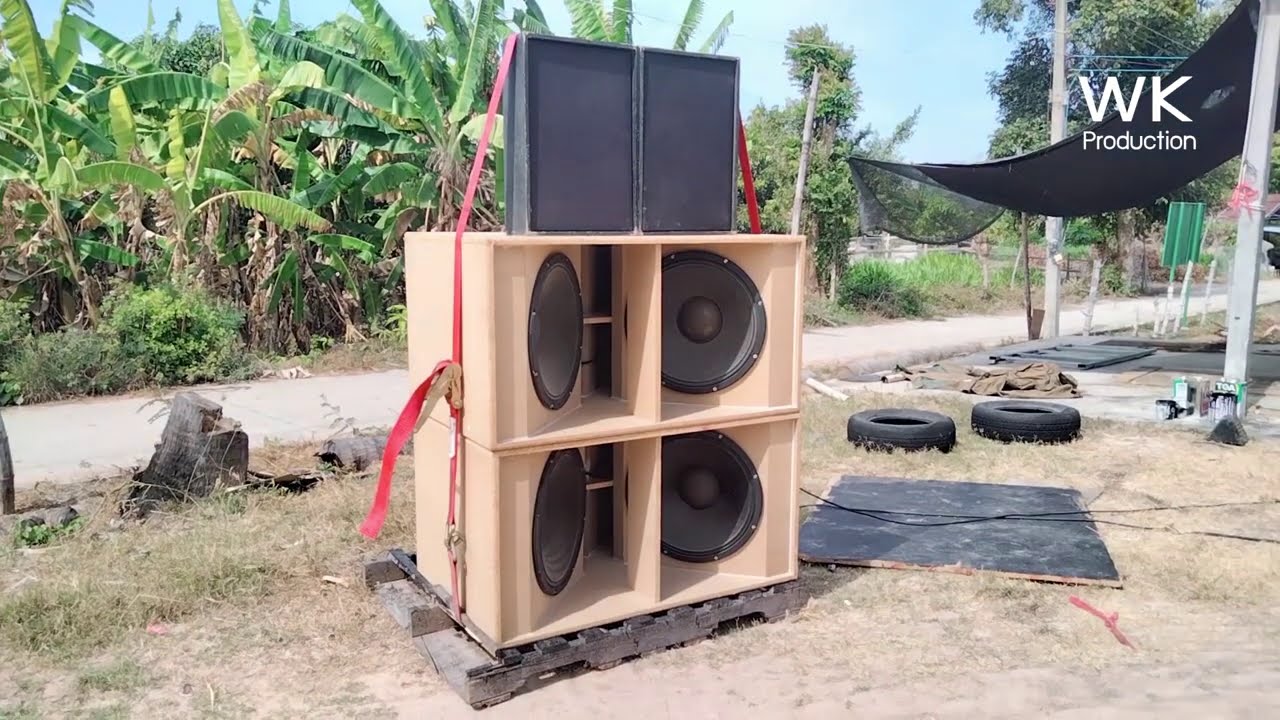 ลั่น !!! เบสนุ่มลึก!!!  กลางแหลมชัด ชุดนี้รับงานได้สบาย ช่างโด่ง0980978050