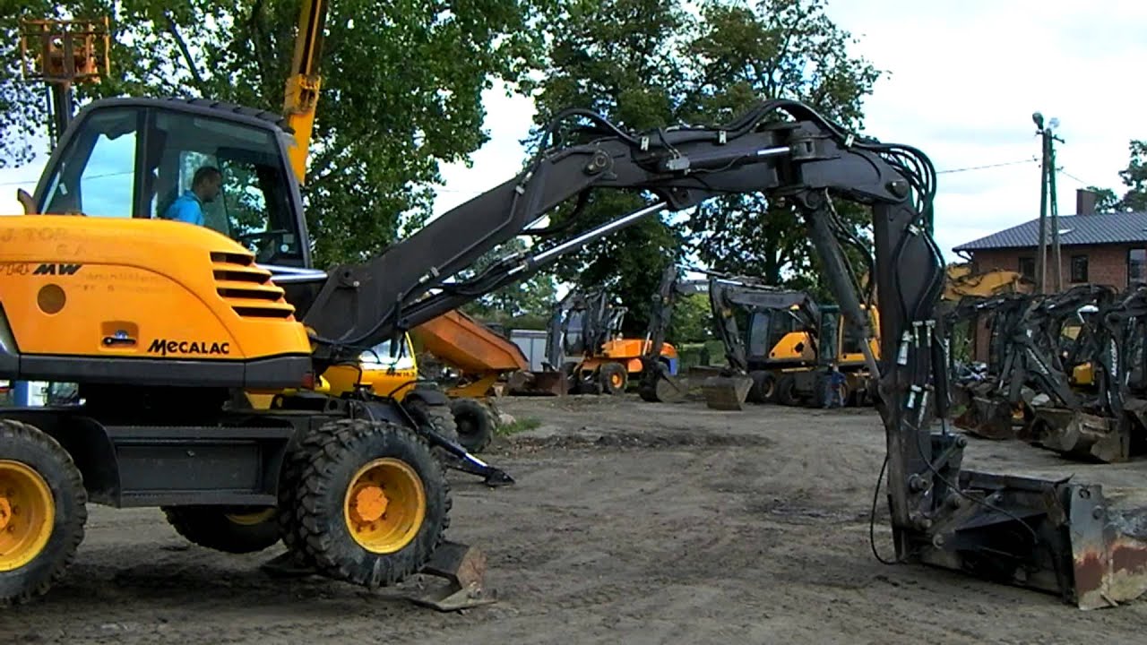 MECALAC 714 MW 2005 YEAR KM MASZYNY BUDOWLANE WWW KMRENT PL MILICZ +48 663560322