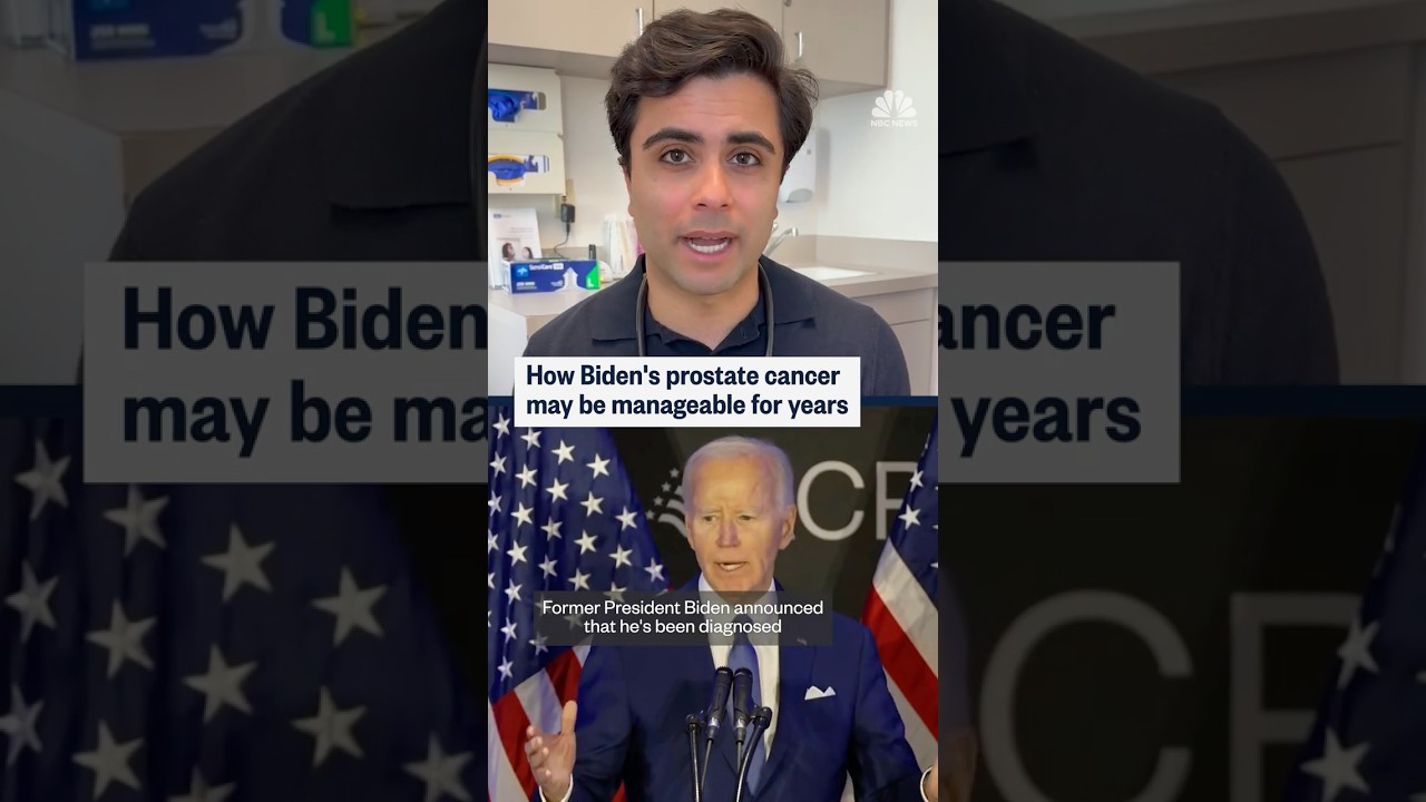 How Biden's prostate cancer may be manageable for years