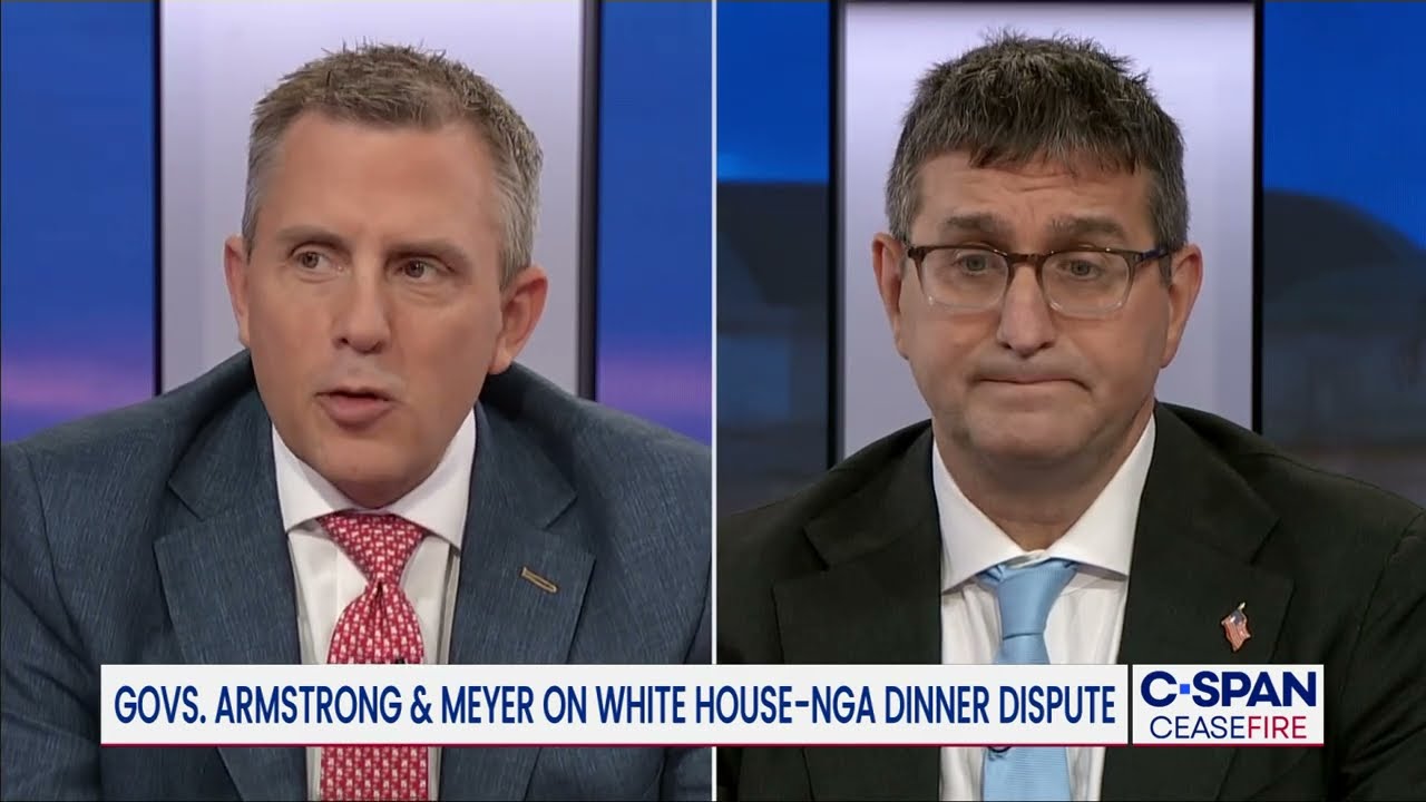 Ceasefire: Governors Kelly Armstrong (R-ND) & Matt Meyer (D-DE) on White House-NGA Dinner Dispute