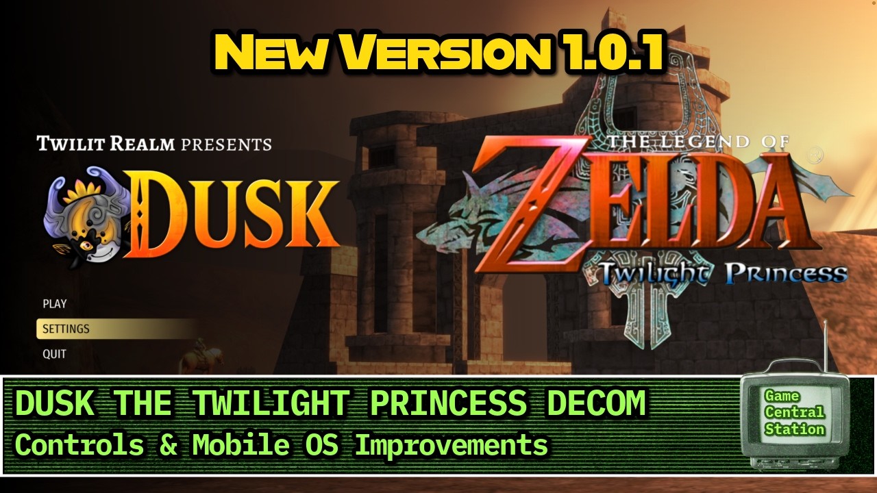 Dusk UPDATE Ver 1.0.1 The Twilight Princess Decompilation