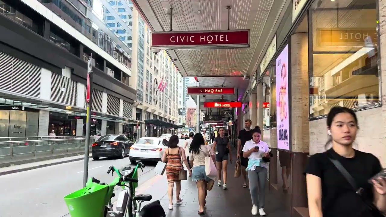 Sydney CBD Walking Tour 2025 Beautiful City Walk | George Street | Darling Harbour | Australia 4K