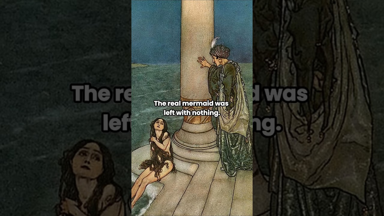 Real Little Mermaid Didn&rsquo;t Get the Disney Ending #ariel #disneyvsreality #truestory