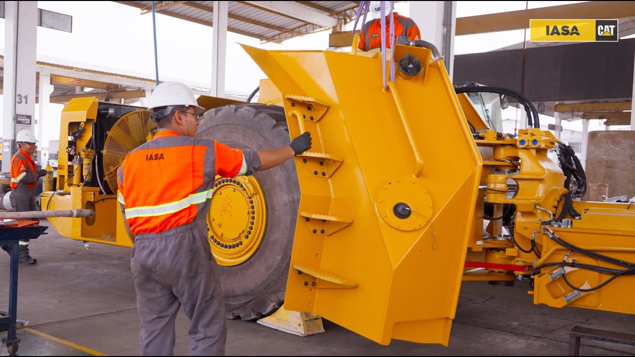 Segunda Reconstrucción de Camión Cat AD45B para Minería Subterránea | IASA CAT