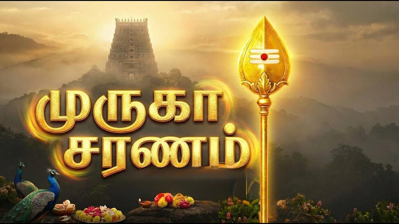 MURUGA SARANAM | Peaceful Chant | Tamil Meditation Mantra | Peace of Mind | முருகா சரணம்