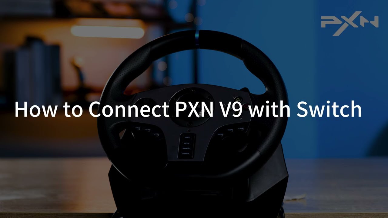 PXN V9 Gaming Steering Wheel & Switch Connection Tutorial. #pxn #pxnv9 #tutorial #switch
