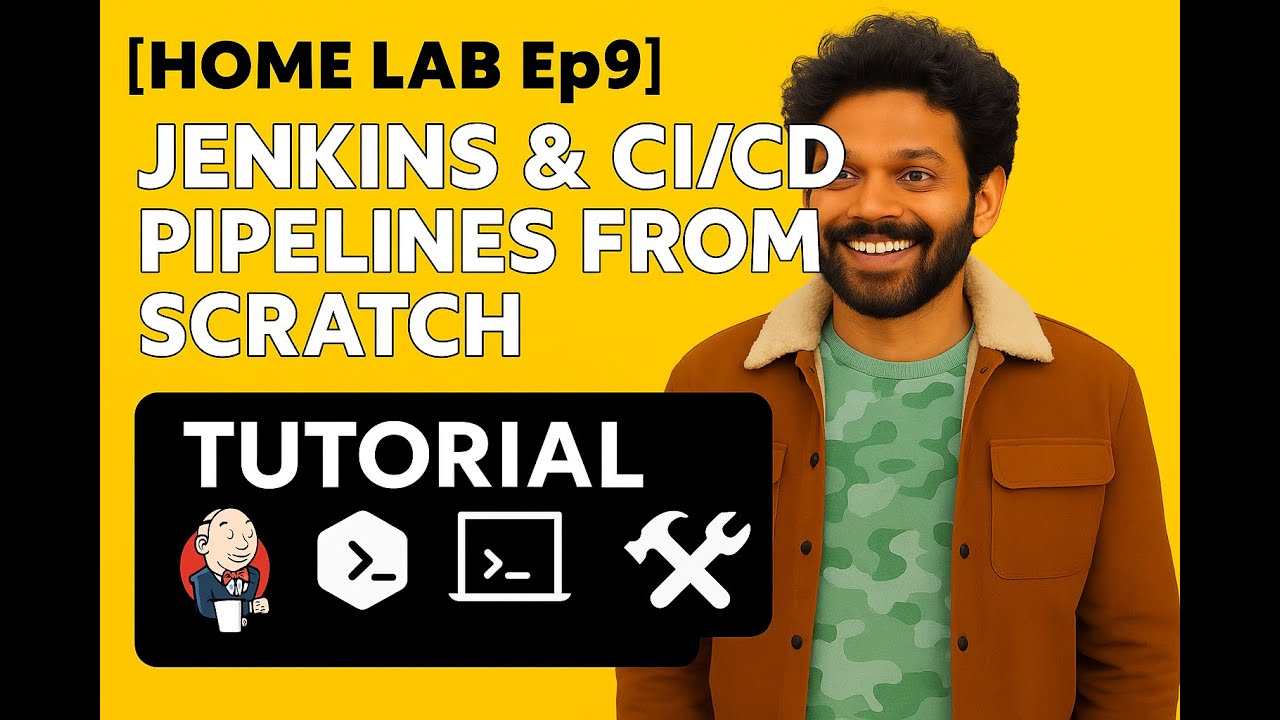 [DevOps Home Lab Ep 9] Jenkins CI/CD from Scratch: Build Pipelines in Your Home Lab